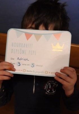 Diplôme pipi Adrien