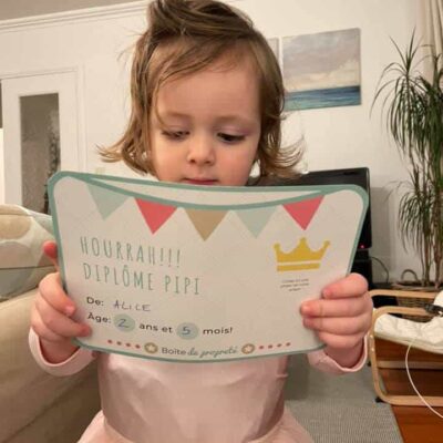 Diplôme pipi Alice