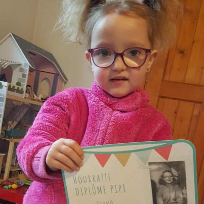 Diplôme pipi Elyna