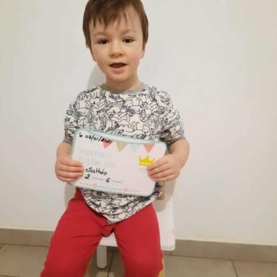 Diplôme pipi Mathéo