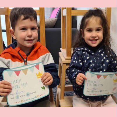 Diplôme Liam et Elena