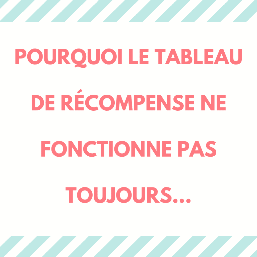 Tableau de récompense