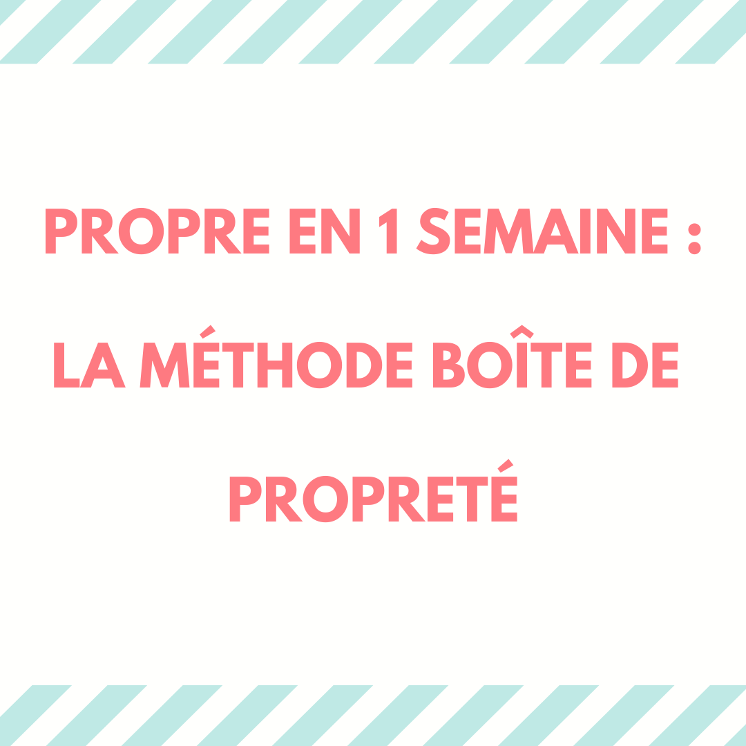 Méthode d'apprentissage propreté