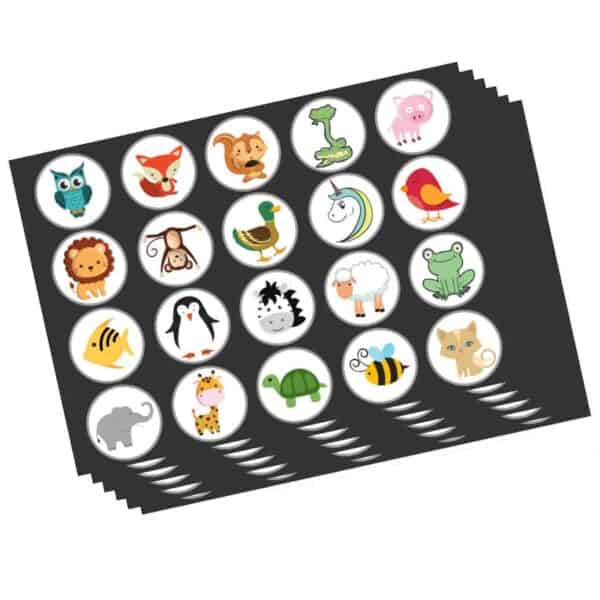 Stickers gommettes